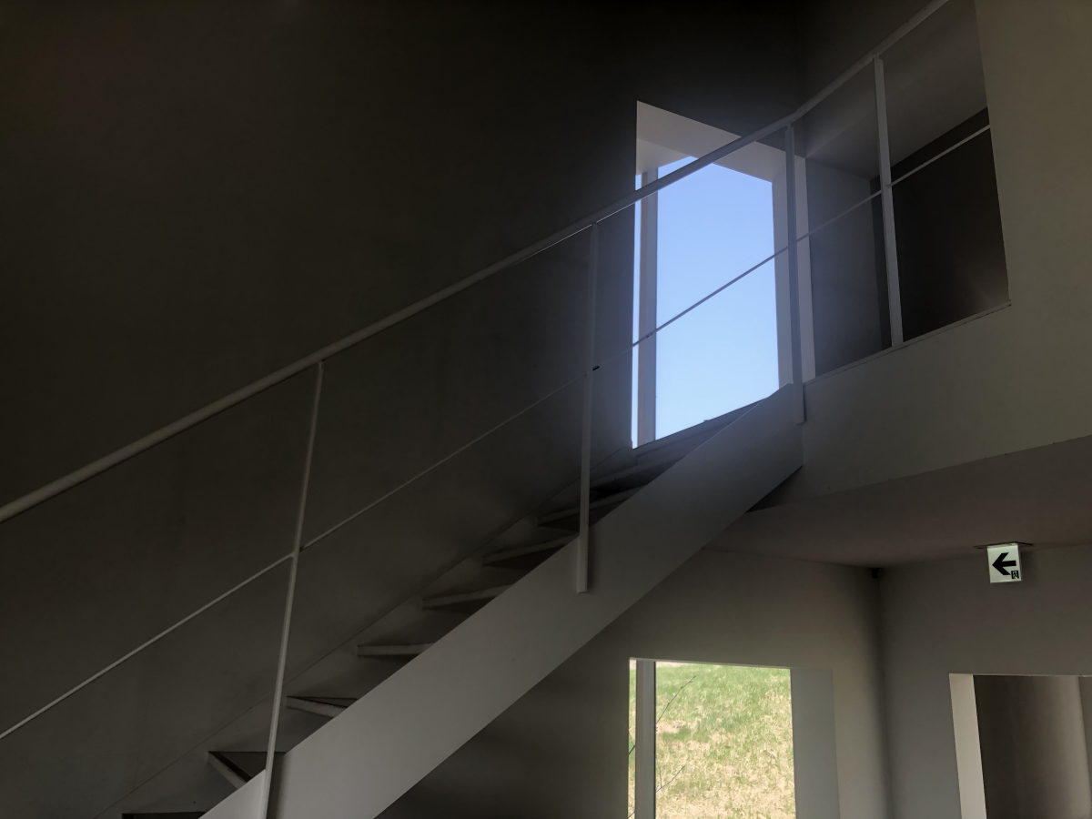 階段(リビング側)